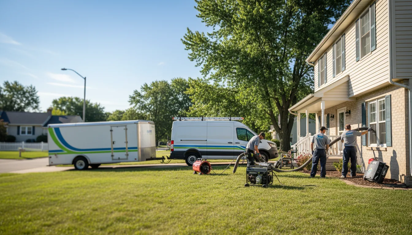Flooded Basement Restoration And Cleanup With Repair in Nichols, IA near me